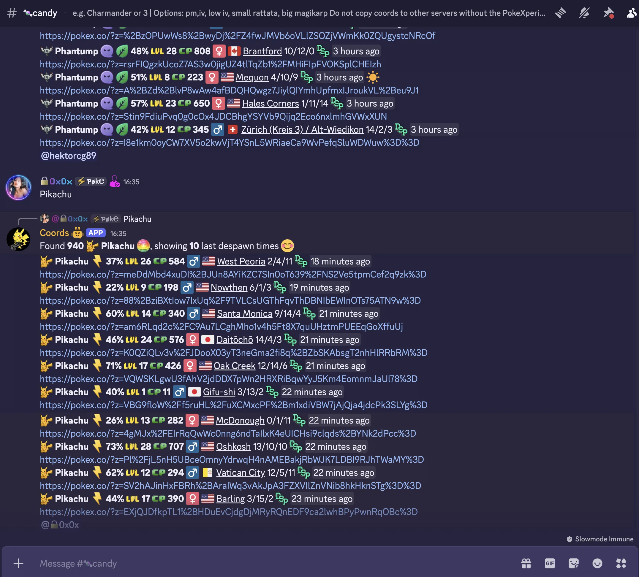 Candy Bot channel screenshot